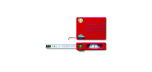 BMI x 4 Window Tape Red
